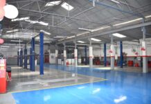 Isuzu service facility in Navi Mumbai