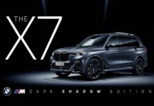 BMW launched X7 M50d Dark Shadow Edition