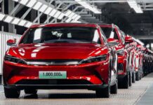 BYD rolls out one-millionth e-passenger vehicle