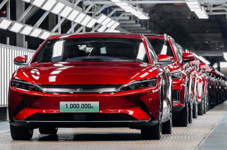 Byd электромобиль акции