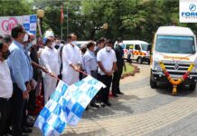 Force Traveller ambulance fleet deployed in Pune