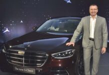 Mercedes drives in S-Class