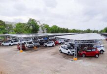 India’s largest solar carport at Tata Motor’s Pune plant