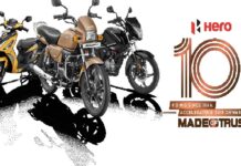 Hero MotoCorp marks 10th anniversary with record single-day sale