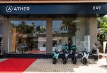 Ather opens outlets in Coimbatore, Goa
