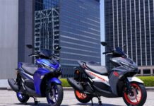 Yamaha launches AEROX 155 Maxi Sports Scooter