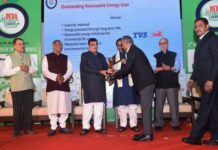 TVS wins Green Energy Award