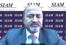 SIAM hosts lecture session on sustainable roadmap for fuels