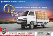 Maruti Super Carry crosses 1 lakh sales milestone