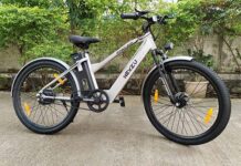 Nexzu e-cycle with 100-km range