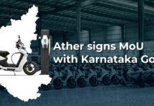 Ather signs MoU with Karnataka Govt