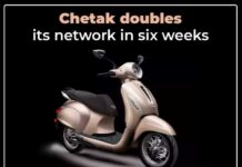 Chetak doubles its network in six weeks