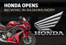 Honda opens BigWing in Rajahmundry