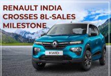 Renault India Crosses 8L-sales milestone