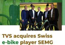 TVS acquires Swiss e-bike player SEMG