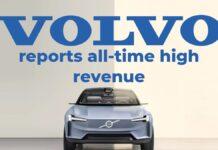 Volvo reports all-time high revenue