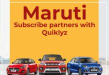Maruti Subscribe partners with Quiklyz