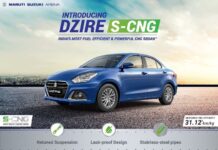 Maruti Suzuki Dzire available with S-CNG tech