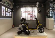 Okinawa launches its third store in Delhi