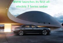 BMW introduces first electric luxury sedan