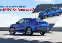 ‘Silver Shadow Edition’ of BMW X4 launched