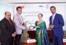 TKM bags TERI Water Sustainability Award