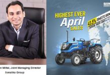 Sonalika clocks 43.5 pc domestic growth