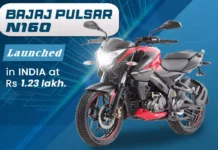New Bajaj Pulsar N160 launched