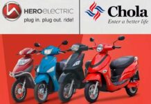 Hero Electric partners with CHOLA