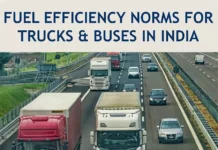 Fuel efficiency norms for trucks, buses