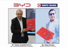 BYD India Signs MOU with HDFC Bank for its Dealer Finance