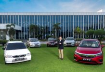 Honda City celebrates its 25 glorious years in India