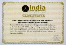 Tata Nexon EV MAX enters India Book of Records