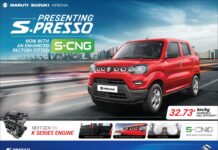 Maruti Suzuki S-Presso now also available with S-CNG technology