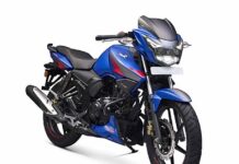 TVS Motor brings in 2022 Apache motorcycles