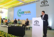 Toyota launches pilot project on flexi-fuel strong Hybrid EV Technology