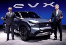 Maruti Suzuki showcases Concept Electric SUV eVX at Auto Expo 2023