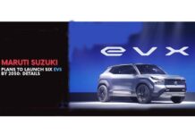 Maruti Suzuki to introduce 6 EVs in India by FY2030
