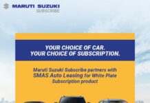 Maruti Suzuki Subscribe adds SMAS Auto Leasing as their 5th partner