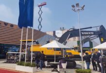 Volvo CE showcases EC55 Electric Compact Excavator at bauma 2023