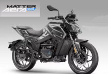 Matter names its new e-bike AERA; comes in 4 variants
