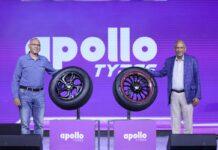 Apollo Tyres develops passenger vehicle tyres with 75% sustainable materials