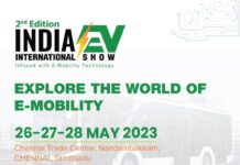 India International EV Show 2023: May 26-28, Chennai