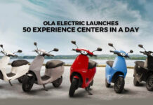 Ola Electric launches 50 experience centres in a single day
