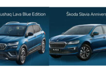 Skoda launches Slavia anniversary edition and Kushaq Lava Blue edition