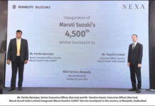 Maruti inaugurates its 4,500th Service touchpoint in India