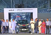 Kia rolls out one-millionth made-in-India car from Anantapur plant