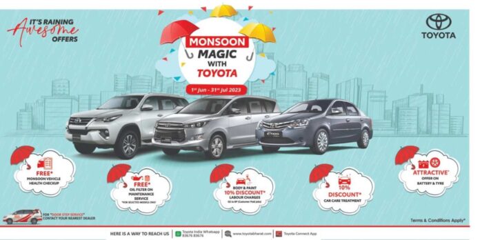 Monsoon Magic with Toyota