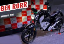 Oben Rorr e-motorcycle deliveries begin in early July