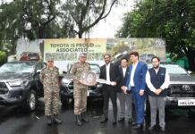 Toyota Hilux officially joins the Indian Army fleet